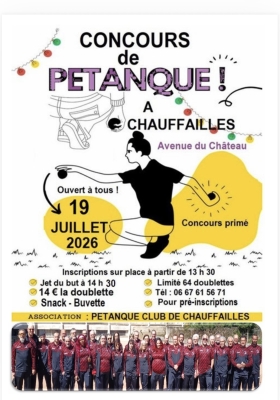 Concours de Pétanque
