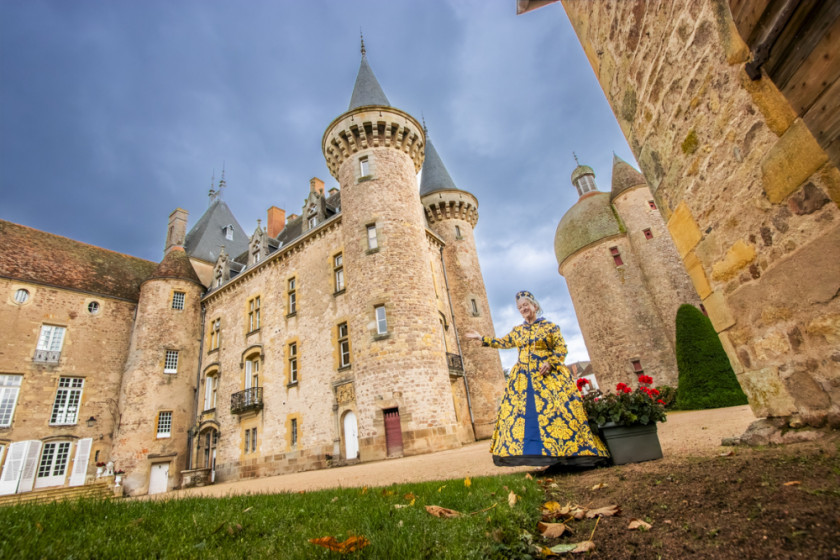 Visite du Château de La Clayette 