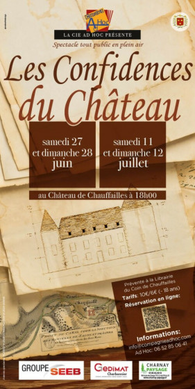 Evènement exceptionnel au parc du château de Chauffailles !