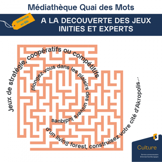 A la découverte des jeux initiés et experts