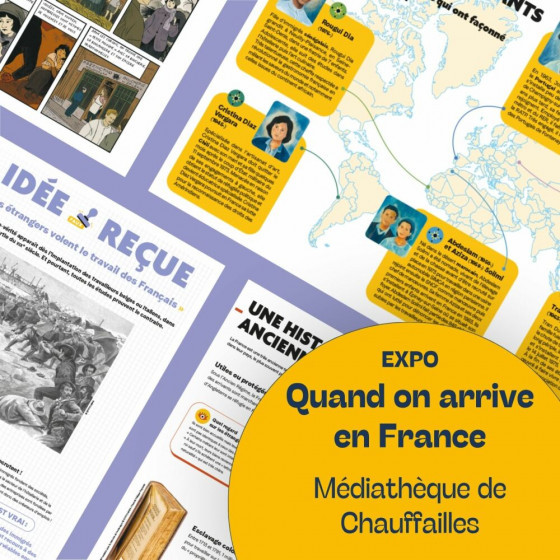Expo "Quand on arrive en France"