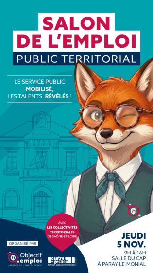 Salon de l’emploi public territorial le 5 novembre à Paray-le-Monial