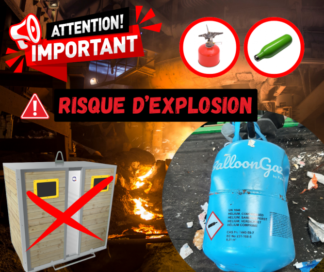 Règles de tri vitales des déchets dangereux pour la sécurité de tous. Adoptons les bons gestes.