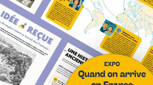 Expo "Quand on arrive en France"