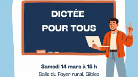 Dictée pour tous à Gibles