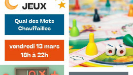 Soirée jeux à la médiathèque