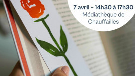 Atelier en bib : créez votre marque-page